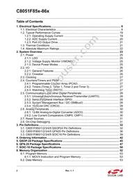 C8051F850-B-GM Datasheet Page 2