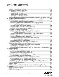 C8051F912-GUR Datasheet Page 6