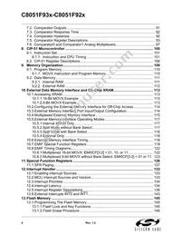 C8051F931-GMR Datasheet Page 4