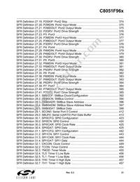 C8051F960-A-GQR Datasheet Page 21