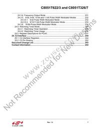 C8051T327-GM Datasheet Page 7