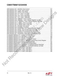 C8051T600-GM Datasheet Page 12