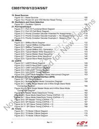 C8051T610-GQR Datasheet Page 8