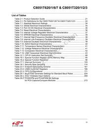C8051T626-B-GMR Datasheet Page 11