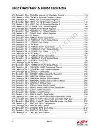 C8051T626-B-GMR Datasheet Page 13