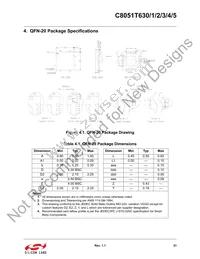 C8051T631-GM Datasheet Page 21