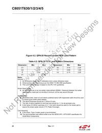 C8051T631-GM Datasheet Page 22