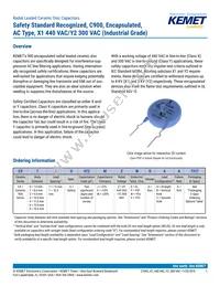 C901U510JZSDAAWL45 Datasheet Cover