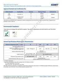 C921U222MUVDBA7317 Datasheet Page 4