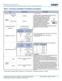 C921U222MUVDBA7317 Datasheet Page 6