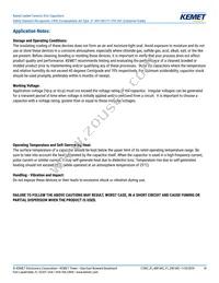 C921U222MUVDBA7317 Datasheet Page 14