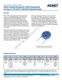 C961U222MWWDBAWL40 Datasheet Cover