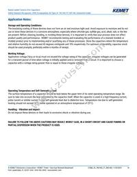 C961U222MWWDBAWL40 Datasheet Page 14