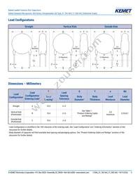 C961U222MWWDCAWL20 Datasheet Page 3