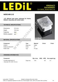 CA10608_NIS83-MX-2-D Datasheet Cover