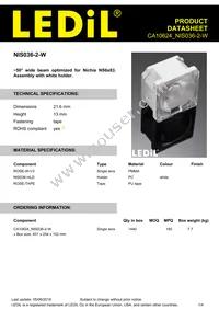 CA10624_NIS036-2-W Datasheet Cover