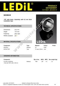 CA10931_BOOM-W Datasheet Cover