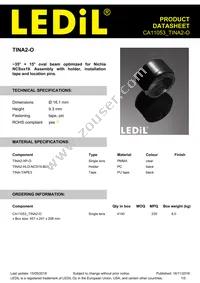 CA11053_TINA2-O Datasheet Cover