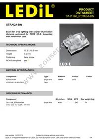 CA11186_STRADA-DN Datasheet Cover