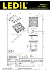 CA11890_STRADA-SQ-T-DN Datasheet Page 2