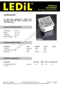CA11959_LAURA-RS-PIN Datasheet Cover