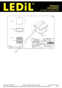 CA11960_LAURA-D-PIN Datasheet Page 2