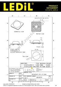 CA12474_SIRI-A Datasheet Page 2