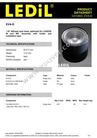 CA12802_EVA-D Datasheet Cover