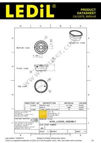 CA12878_MIRA-M Datasheet Page 2