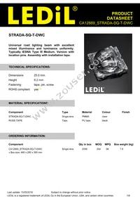 CA12889_STRADA-SQ-T-DWC Datasheet Cover