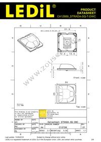 CA12889_STRADA-SQ-T-DWC Datasheet Page 2