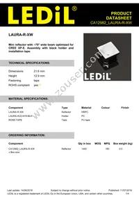 CA12982_LAURA-R-XW Datasheet Cover