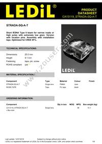CA13119_STRADA-SQ-A-T Datasheet Cover