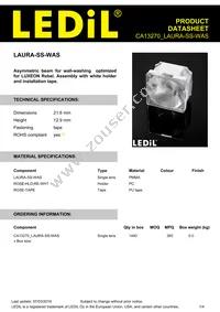 CA13270_LAURA-SS-WAS Datasheet Cover
