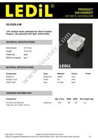 CA13614_G2-OSS-2-M Datasheet Cover