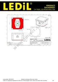 CA13620_G2-NIS83-MX-2-SS Datasheet Page 2