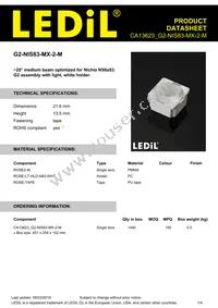 CA13623_G2-NIS83-MX-2-M Datasheet Cover