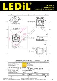 CA13752_STRADA-SQ-FT Datasheet Page 2