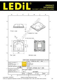 CA13837_STRADA-SQ-T-DWC Datasheet Page 2