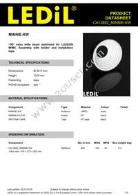 CA13892_MINNIE-XW Datasheet Cover