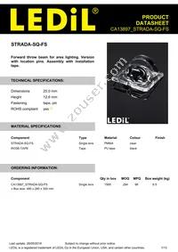 CA13897_STRADA-SQ-FS Datasheet Cover