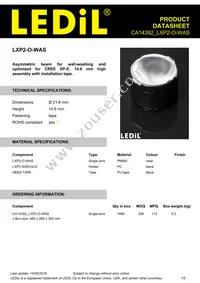 CA14392_LXP2-O-WAS Datasheet Cover