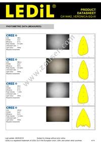 CA14442_VERONICA-SQ-W Datasheet Page 4