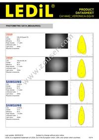 CA14442_VERONICA-SQ-W Datasheet Page 10