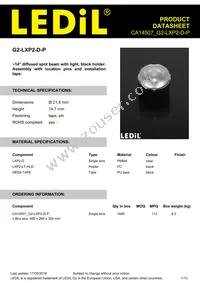 CA14507_G2-LXP2-D-P Datasheet Cover