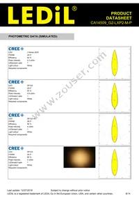 CA14509_G2-LXP2-M-P Datasheet Page 8