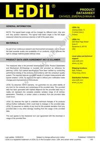 CA14523_EMERALD-MAXI-A Datasheet Page 9