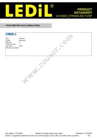 CA14640_STRADA-SQ-T3-NP Datasheet Page 4
