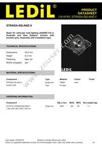 CA14745_STRADA-SQ-ANZ-V Datasheet Cover