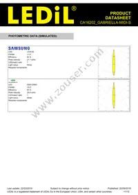 CA16202_GABRIELLA-MIDI-S Datasheet Page 11